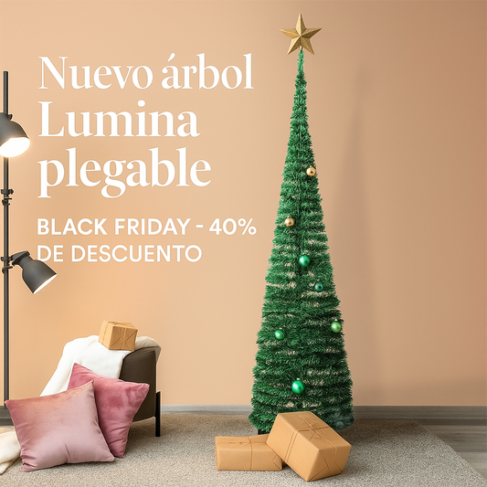 NUEVO Árbol lumina plegable - 40% de descuento - Luces gratis