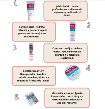 🧴 COMBO ÁCIDO KÓJICO Y COLÁGENO – KORMESIC 💖🌿