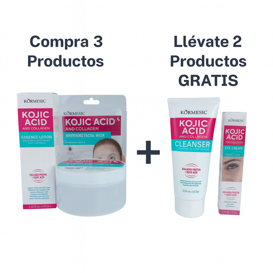 🧴 COMBO ÁCIDO KÓJICO Y COLÁGENO – KORMESIC 💖🌿
